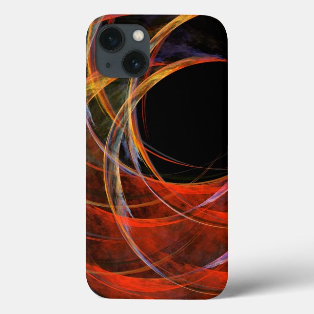 Breaking the Circle Abstract Art Case-Mate iPhone Case (Back)