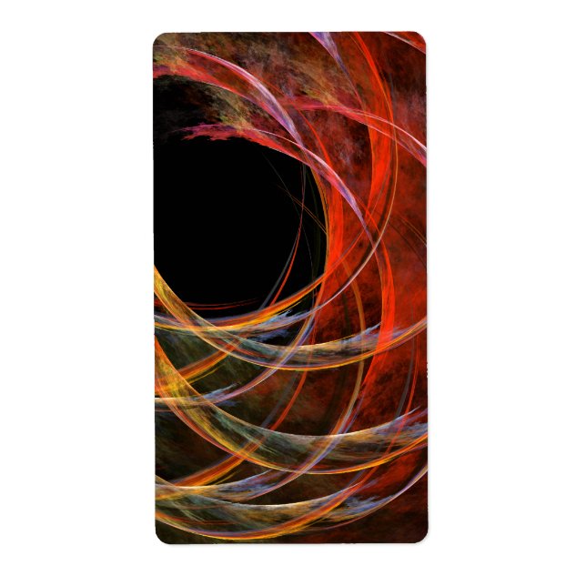 Breaking the Circle Abstract Art Fractal (Front)