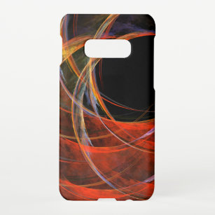Breaking the Circle Abstract Art Glossy Samsung Galaxy Case