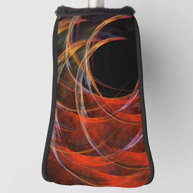 Breaking the Circle Abstract Art Golf Head Cover (Rotate 90)
