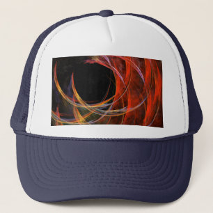 Breaking the Circle Abstract Art Hat