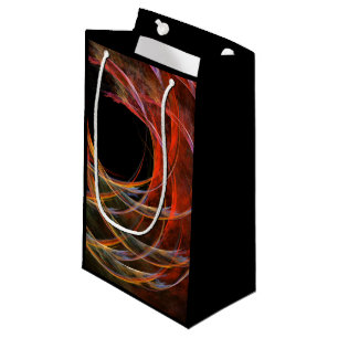 Breaking the Circle Abstract Art Small Gift Bag