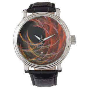 Breaking the Circle Abstract Art Watch