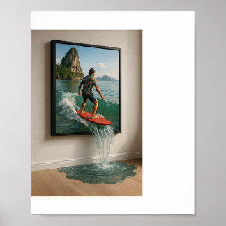 Breaking the Frame – Surfing Out of Reality Poster