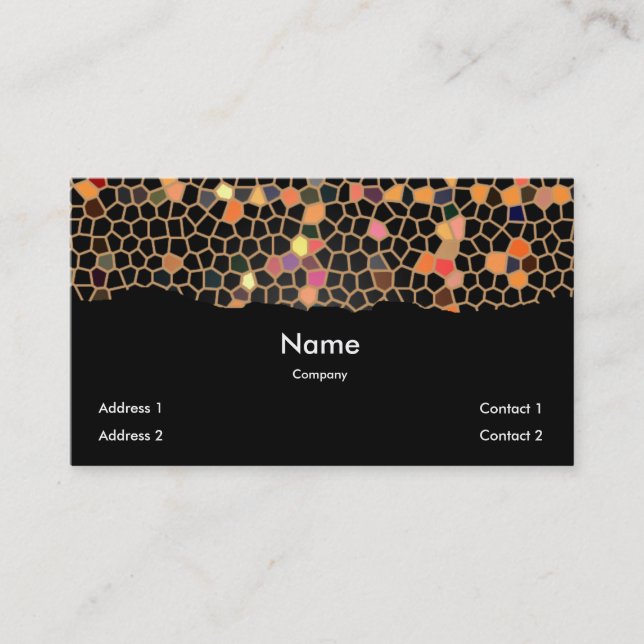 Breaking the Glass Ceiling #3 Business Card (Front)