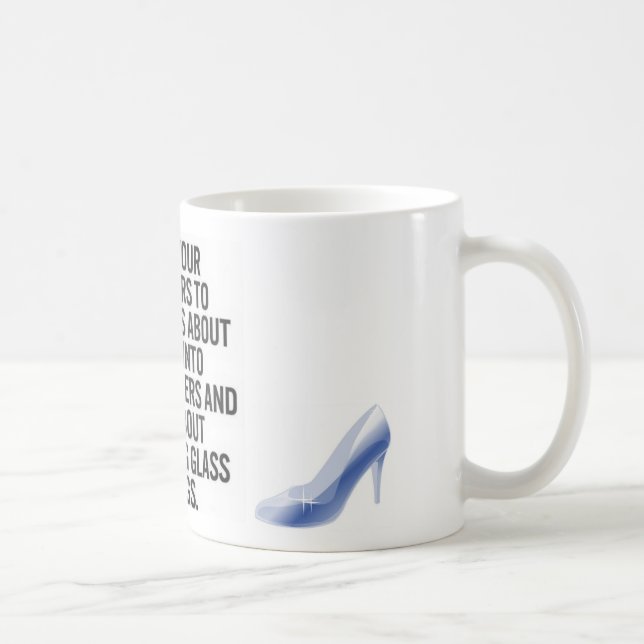 Breaking the Glass Ceiling. Coffee Mug (Right)