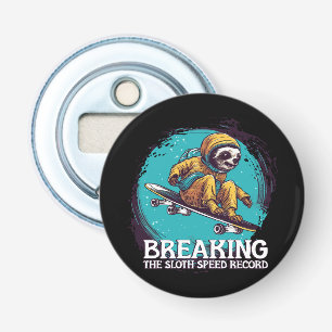 breaking the sloth speed record bottle opener
