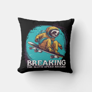 Breaking the Sloth Speed Record Cushion