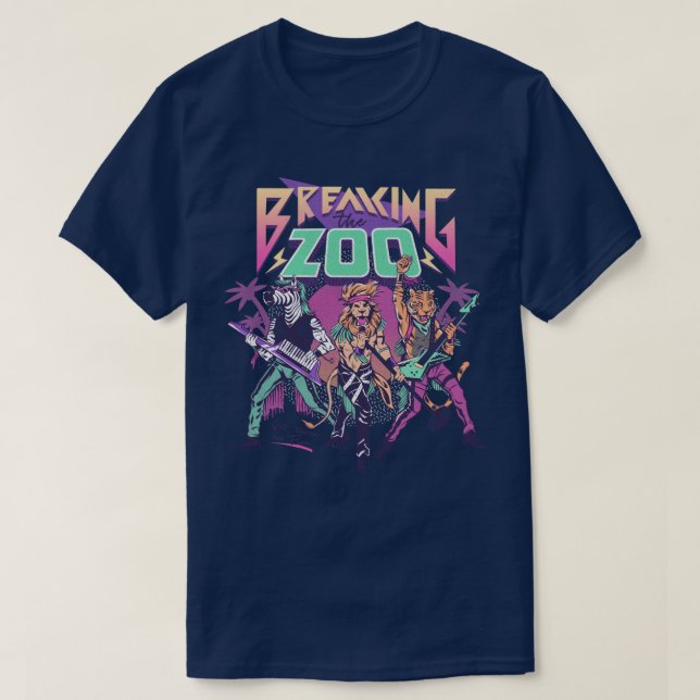 Breaking the Zoo  T-Shirt (Design Front)