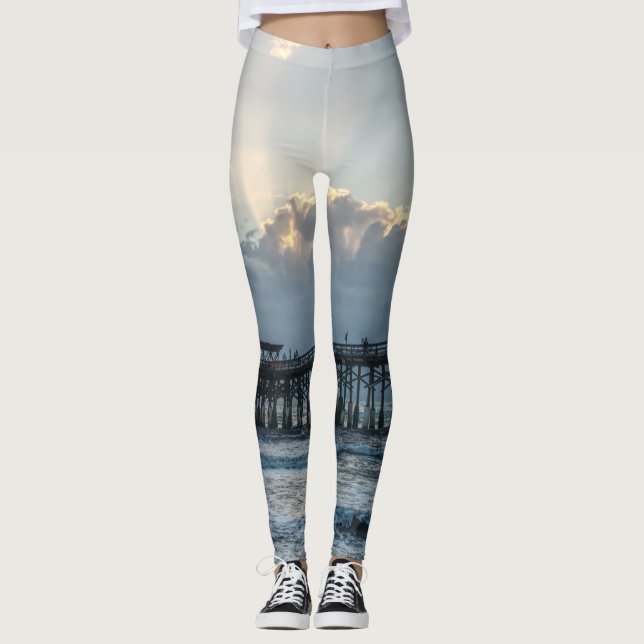 Breaking Through At Cocoa Leggings (Front)