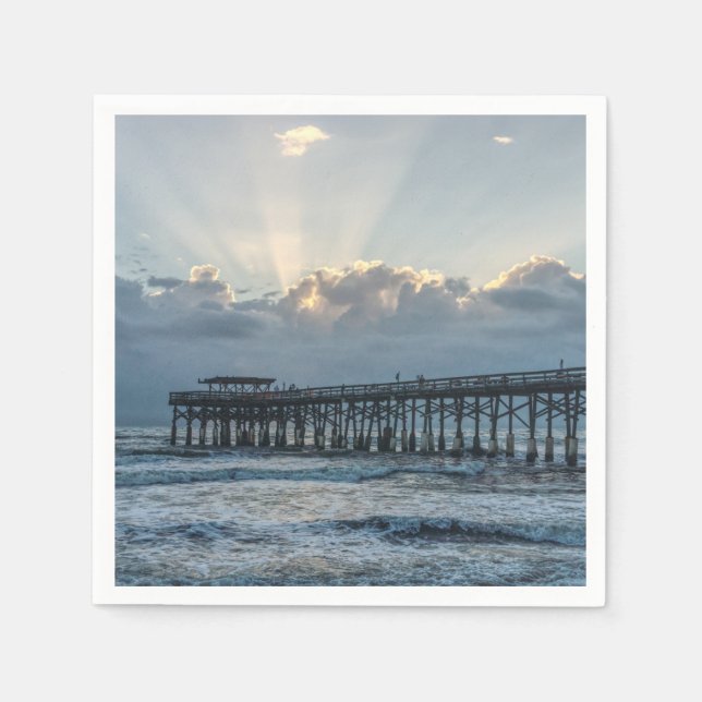 Breaking Through At Cocoa Napkin (Front)
