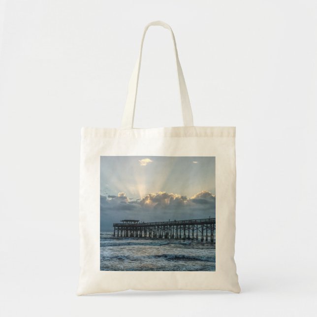 Breaking Through At Cocoa Tote Bag (Front)