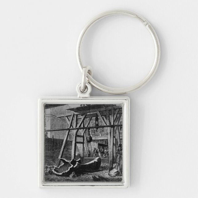 Breaking up Big Ben Key Ring (Front)