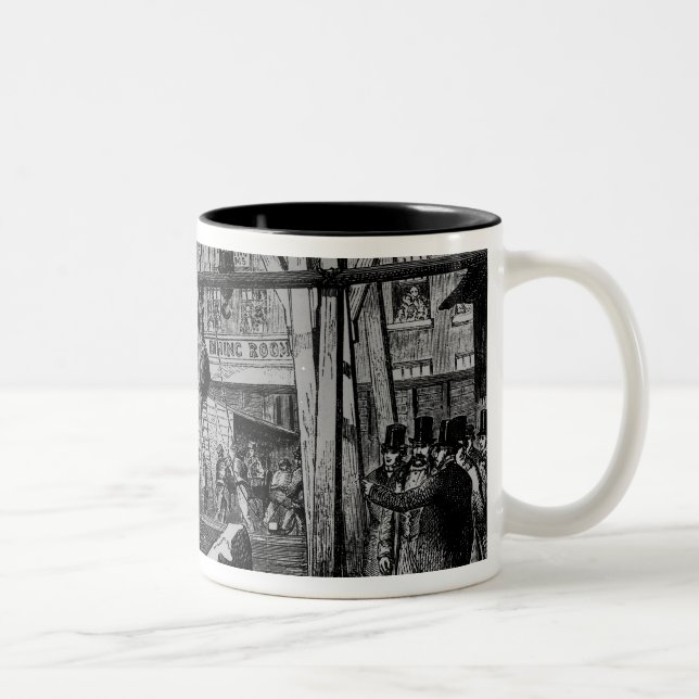 Breaking up Big Ben Two-Tone Coffee Mug (Right)