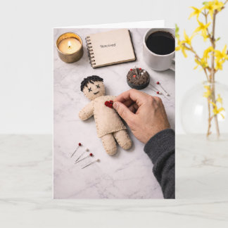 Breaking Up Is Hard To Do Resolved Illustration Card