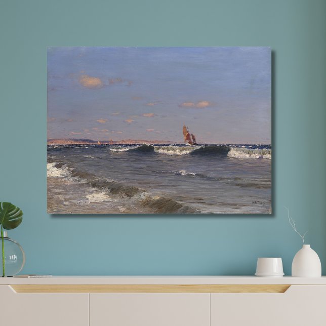 Breaking Wave by Dubovskoy  Canvas Print (Creator Uploaded)