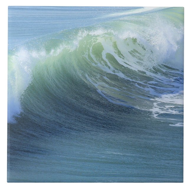 Breaking Wave, Huntington Beach, Tile (Front)