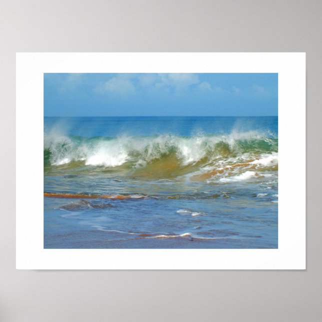 Breaking wave poster (Front)