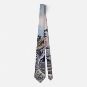 Breaking Waves, Hokusai Tie