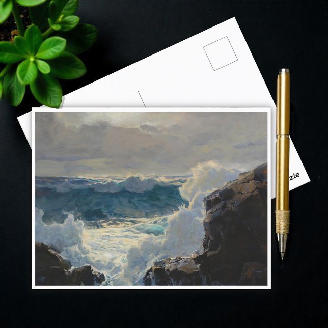 Breaking Waves Postcard (Creator Uploaded)