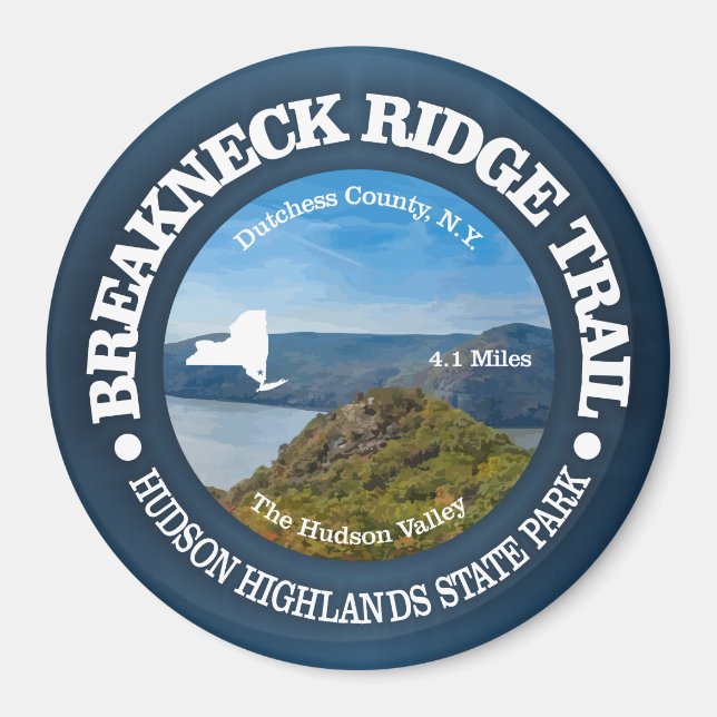 Breakneck Ridge Trail Magnet (Front)