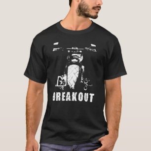 Breakout  Vintage motorcycle custom chopper biker4 T-Shirt
