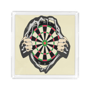 Breakthrough to the Bullseye – Ultimate Dartboard  Acrylic Tray