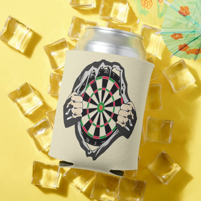 Breakthrough to the Bullseye – Ultimate Dartboard  Can Cooler (In Situ Summer)