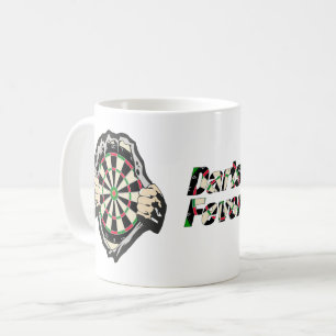Breakthrough to the Bullseye – Ultimate Dartboard Coffee Mug