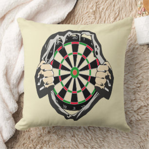 Breakthrough to the Bullseye – Ultimate Dartboard  Cushion