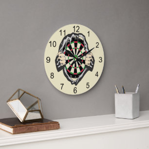 Breakthrough to the Bullseye – Ultimate Dartboard Large Clock