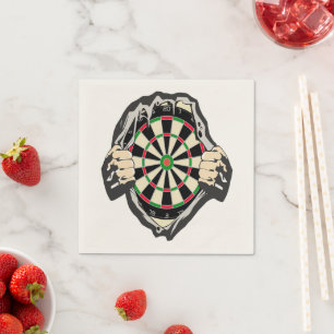 Breakthrough to the Bullseye – Ultimate Dartboard  Napkin