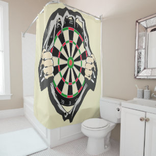 Breakthrough to the Bullseye – Ultimate Dartboard  Shower Curtain
