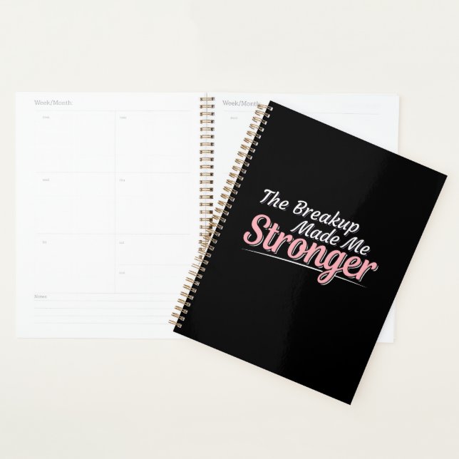Breakup Made Me Stronger - Grief Recovery Planner (Display)