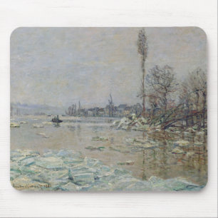 Breakup of Ice, 1880 Mouse Mat