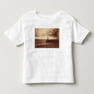 Breakwater at Sete, c.1855 (albumen print from a c Toddler T-Shirt