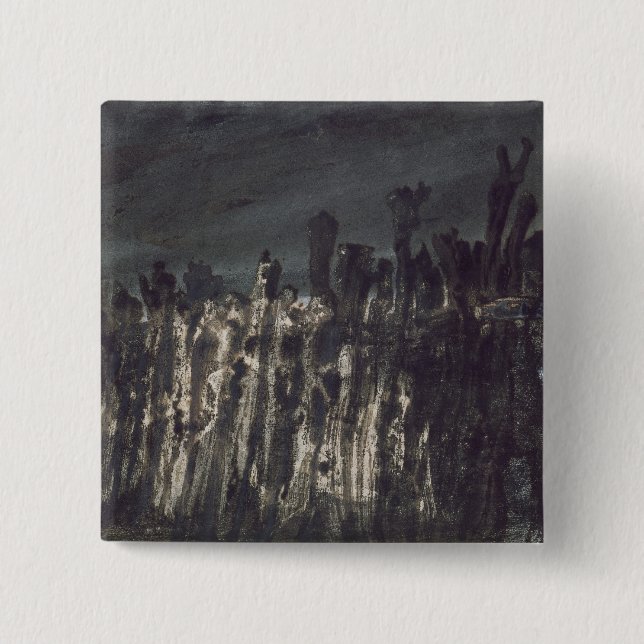 Breakwater in Jersey 15 Cm Square Badge (Front)