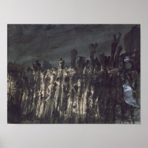 Breakwater in Jersey Poster