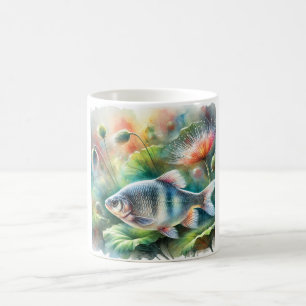 Bream Fish 240824AREF105 - Watercolor Coffee Mug