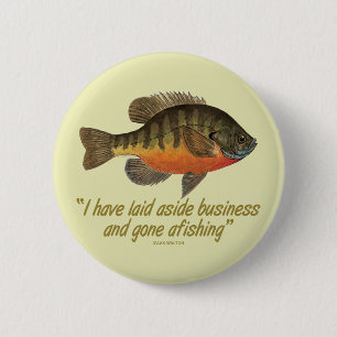 Bream Fishing 6 Cm Round Badge