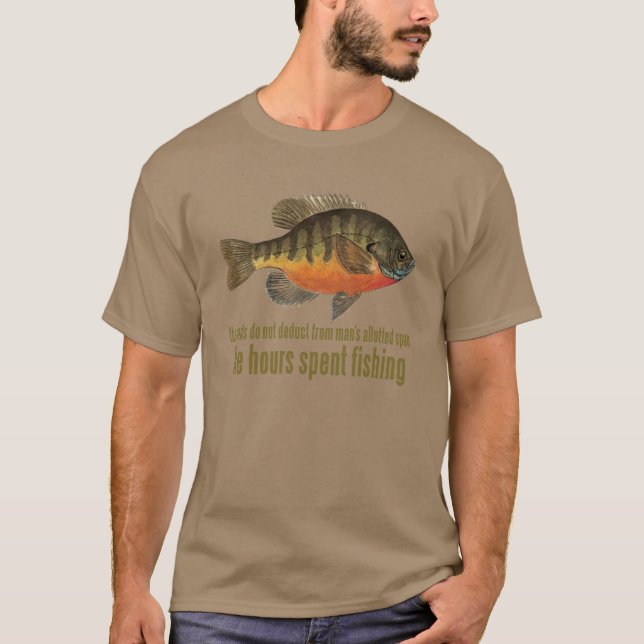 Bream Fishing T-Shirt (Front)