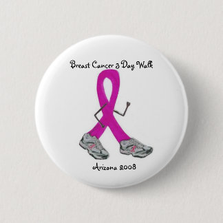 Breast Cancer 3 Day - Arizona 6 Cm Round Badge