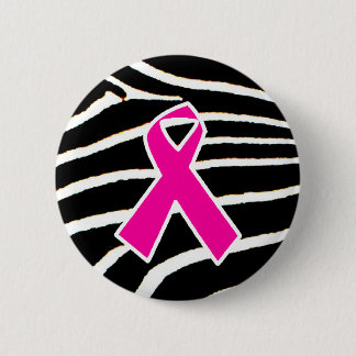 Breast Cancer 6 Cm Round Badge