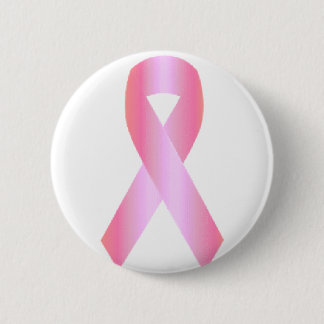 breast cancer 6 cm round badge