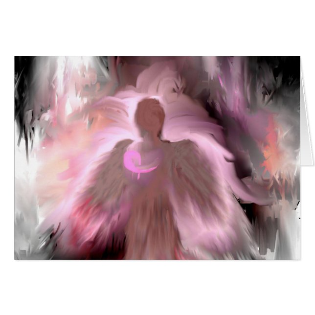 Breast Cancer Angel (Front Horizontal)