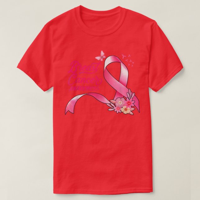 Breast Cancer Awareness 325  T-Shirt (Design Front)