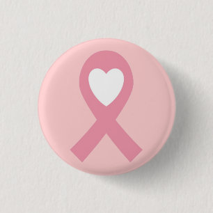 Breast Cancer Awareness  3 Cm Round Badge