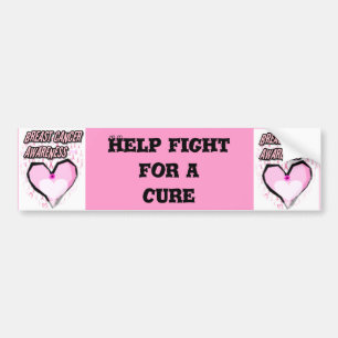 Breast Cancer Awareness#4_ Bumper Sticker