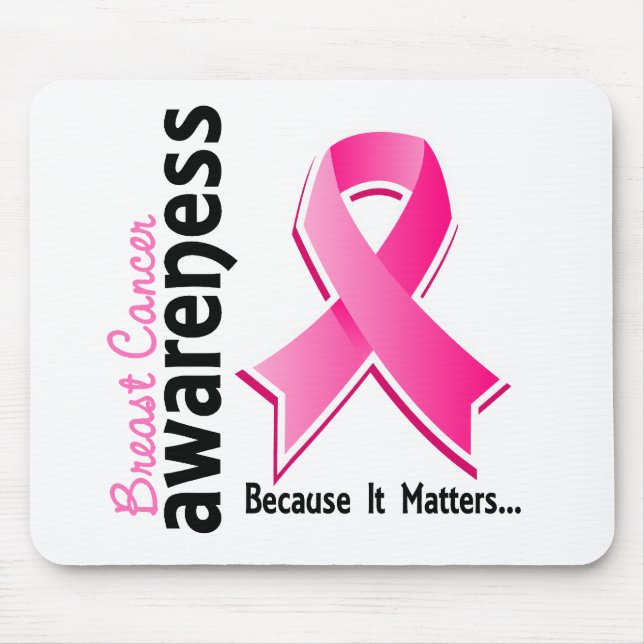Breast Cancer Awareness 5 Mouse Mat (Front)