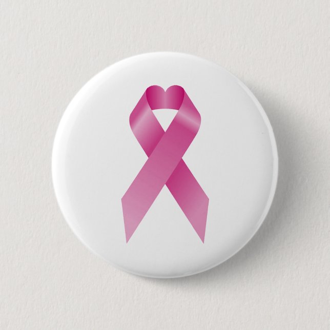 Breast Cancer Awareness 6 Cm Round Badge (Front)